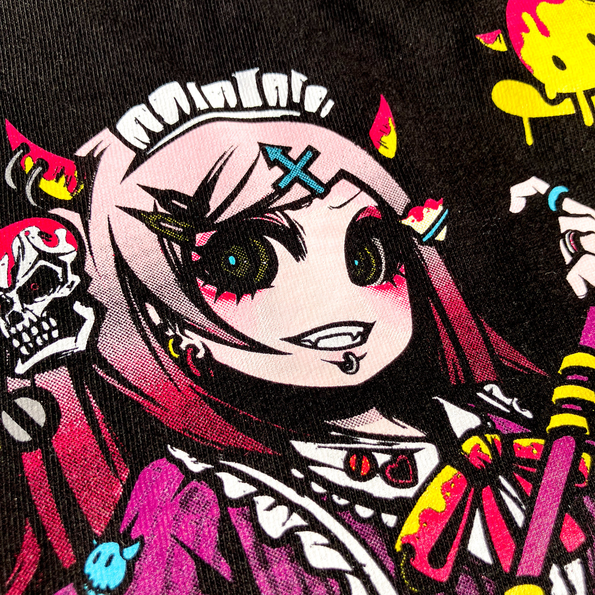 Project.C.K. × silkmaster “Devil Maid -WELCOME!-” 9-Color & Gold Premium Tee