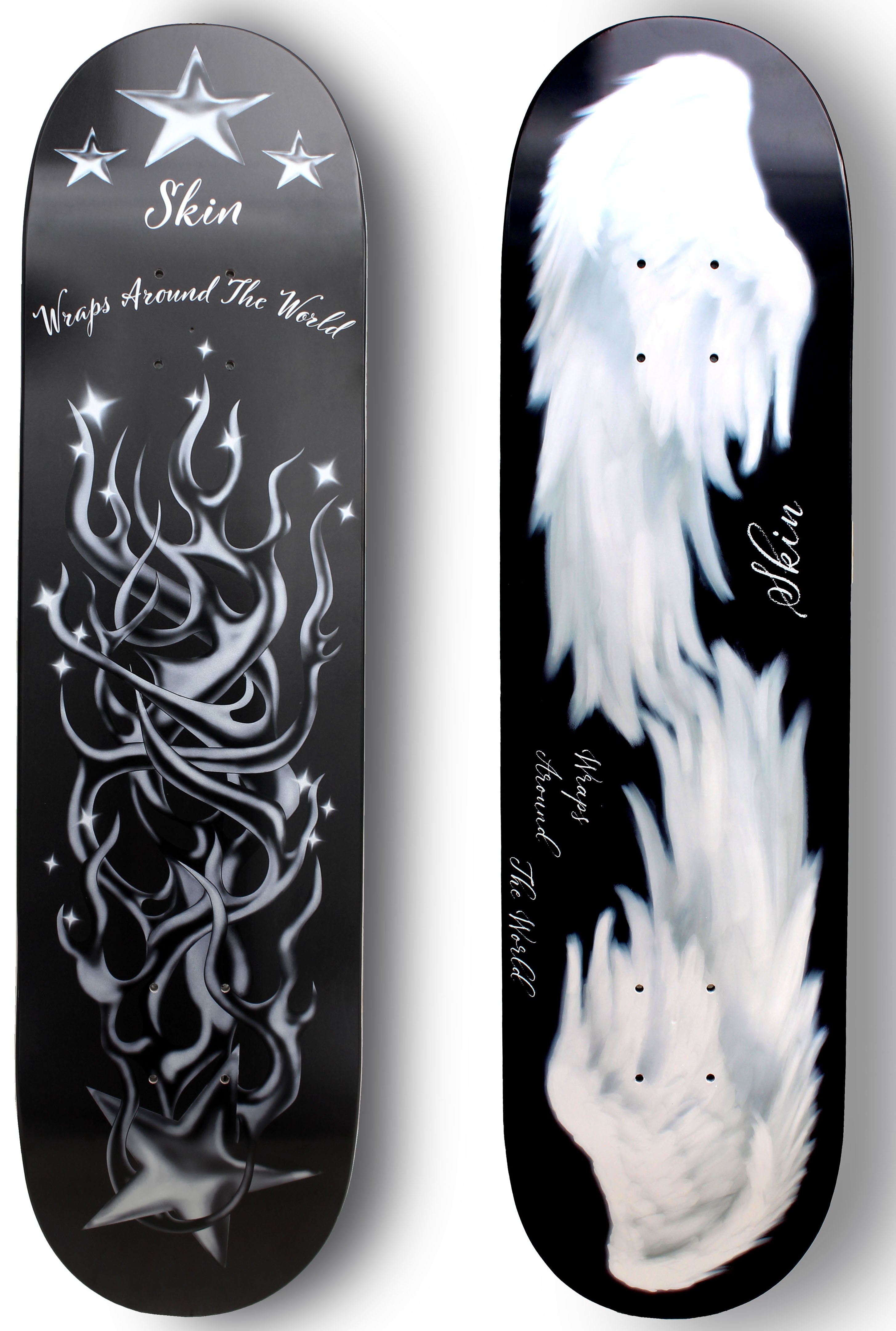 SKIN WRAPS AROUND WORLD