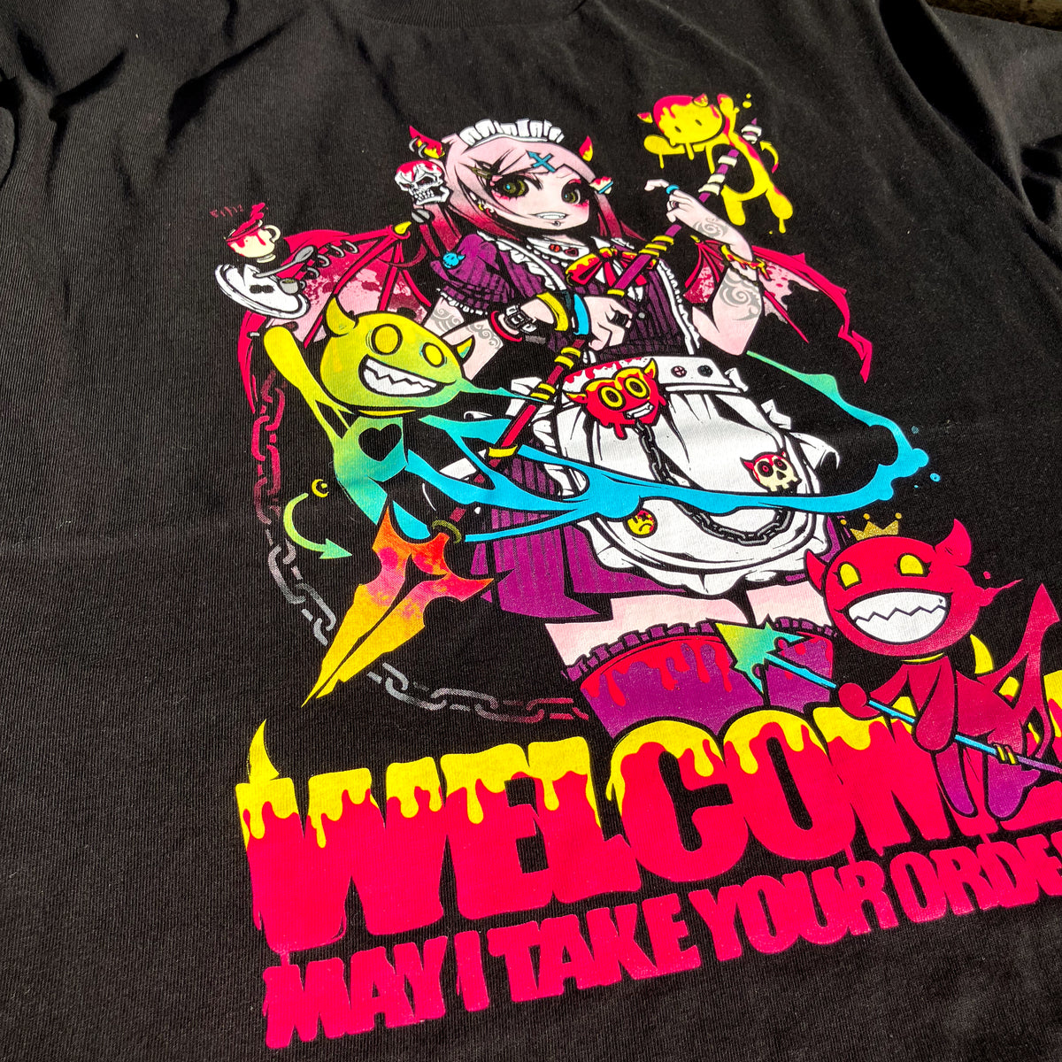 Project.C.K. × silkmaster “Devil Maid -WELCOME!-” 9-Color & Gold Premium Tee