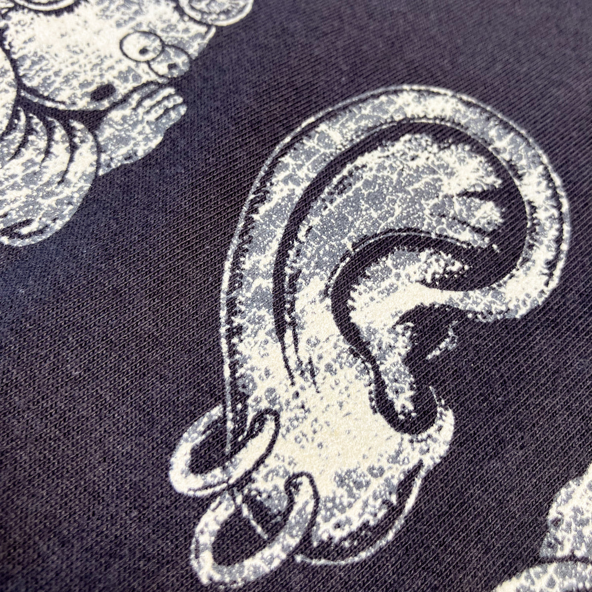 FIKAS × silkmaster “The Whispering Angels” Damage Flock Tee